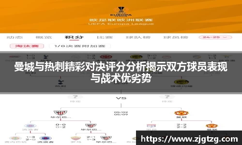 曼城与热刺精彩对决评分分析揭示双方球员表现与战术优劣势
